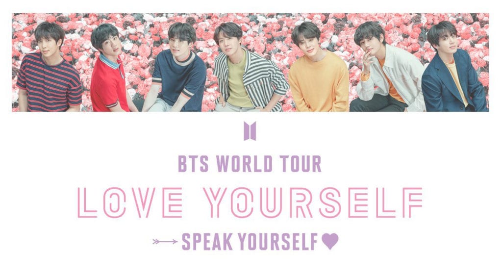 Poster BTS World Tour Love Yourself: Speak Yourself